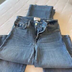 Frame Jeans Le Crop Mini Boot